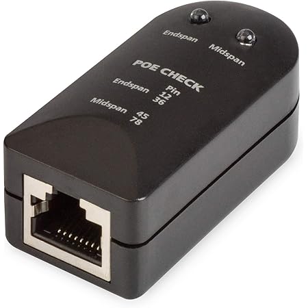 DIGITUS Netzwerk-Tester & Kabel-Tester - PoE-Prüfgerät - Scan-Automatik ...