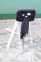 Vista 163 de Sakkas - Chal liso, suave y sedoso Negro