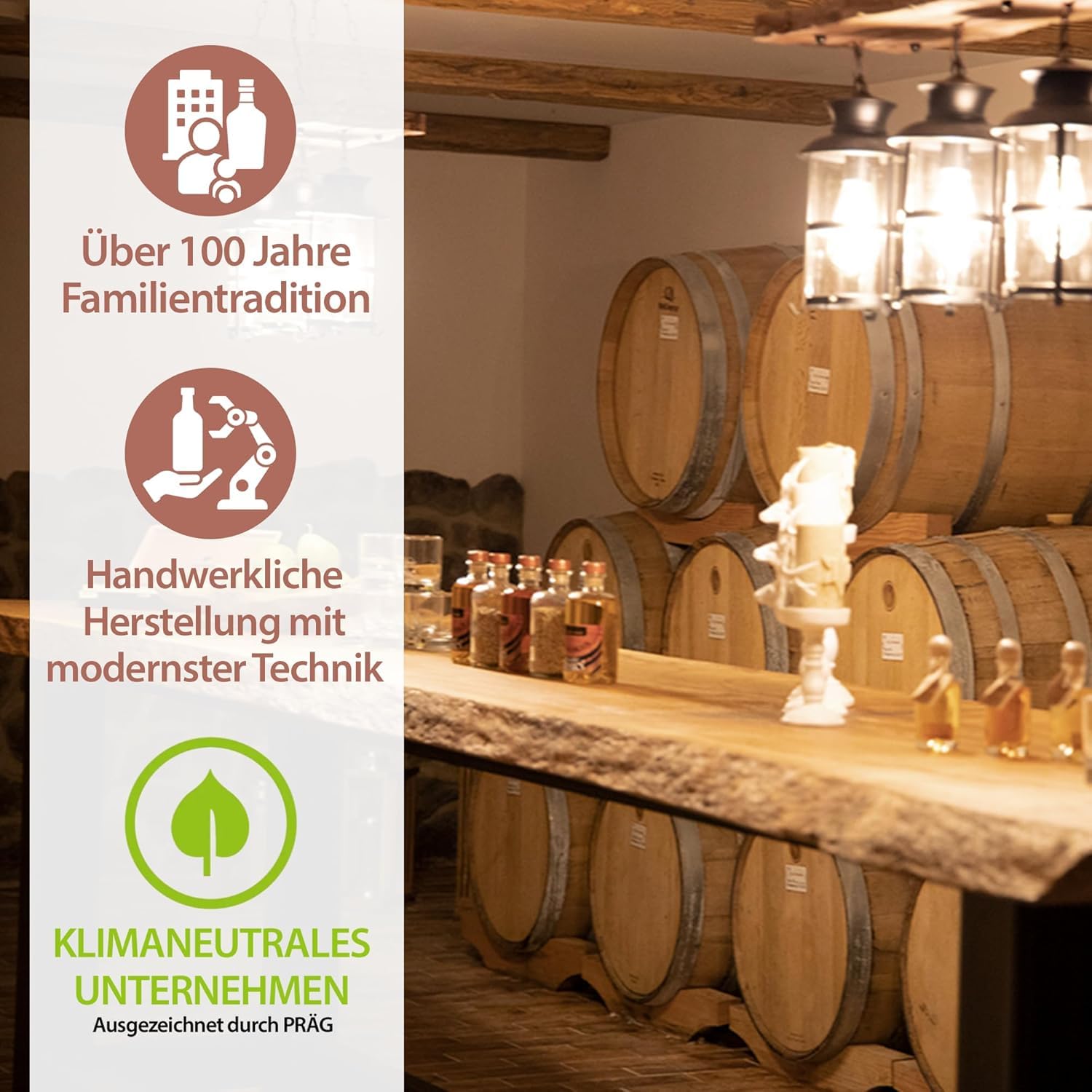 Allgäu Brennerei Weingeist Primasprit Ethanol 1000ml - Neutral Alkohol - Ideal zur Herstellung von selbstgemachten Likören (3 Flaschen)
