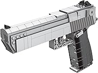 Vista 1 de Caliber Gourmet Kit de modelo mecánico – Pistola de juguete automática, 528 piezas de bloques de construcción 3D, juguete de arma de simulación