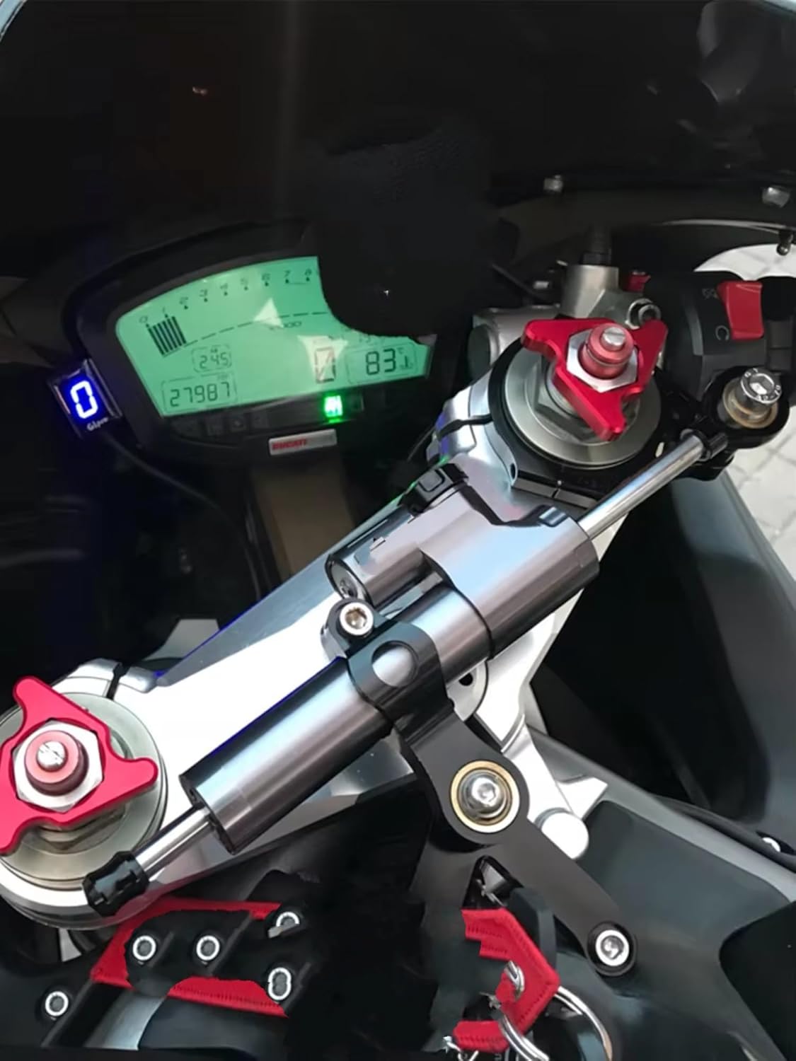 オートバイ用ショックアブソーバー ステアリング Compatible With