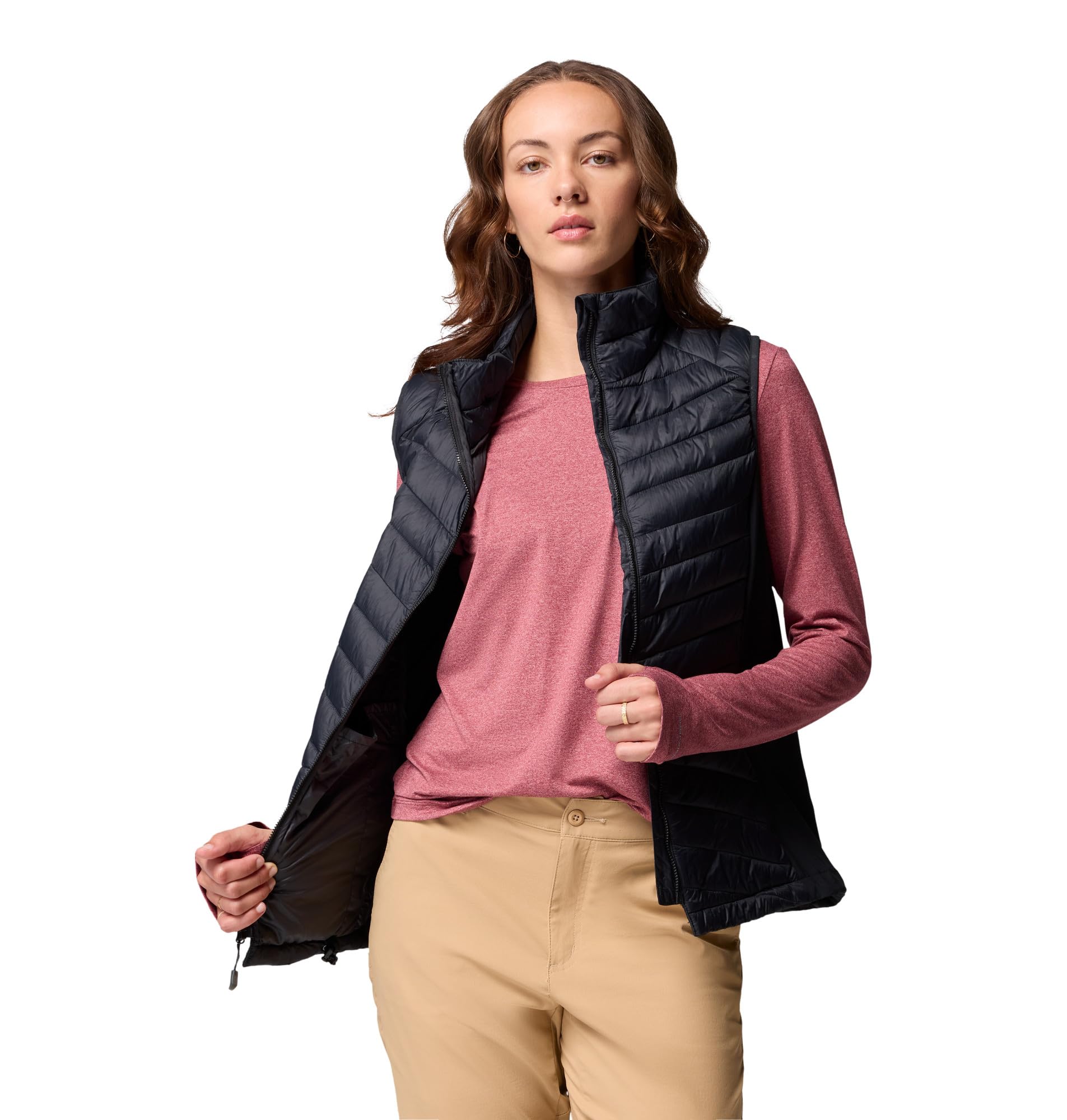 Columbia Powder Pass III Hybrid Vest, Steppweste für Damen