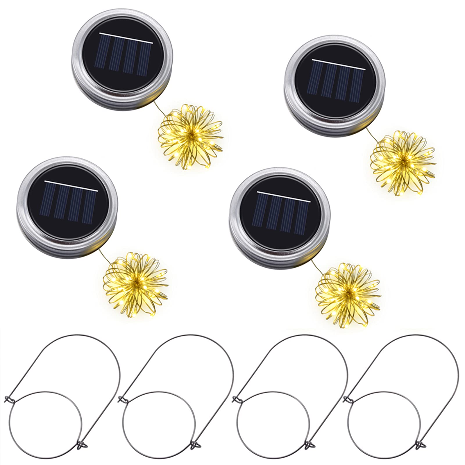 Yaztauho Solar Außenleuchte Mit Bewegungsmelder - Wasserdicht Für Garten Terrasse