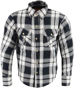 Long Sleeve Flannel Shirt with Kevlar 