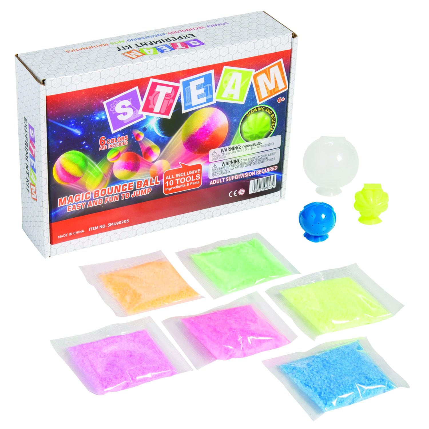 Amazon.com: Fun Express Steam Magic Bounce Ball - Fun Science