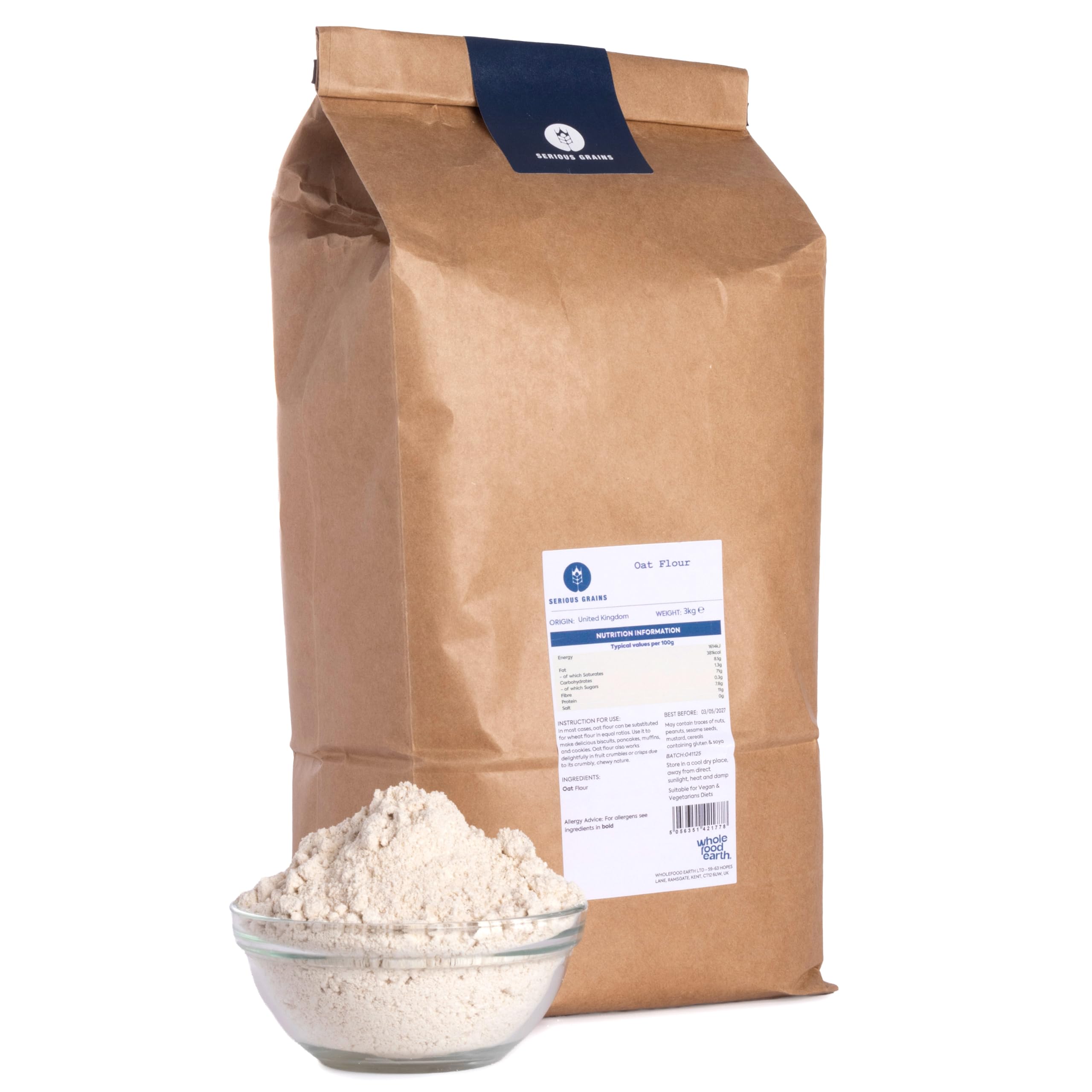 Oat Flour - 3kg
