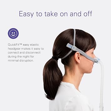 Resmed AirFit N30 Headgear Replacement Nasal CPAP Mask | CPAP Adjustable Replacement Headgear, Quick-Fit Design, CPAP Headgear, Replacement CPAP Accessories