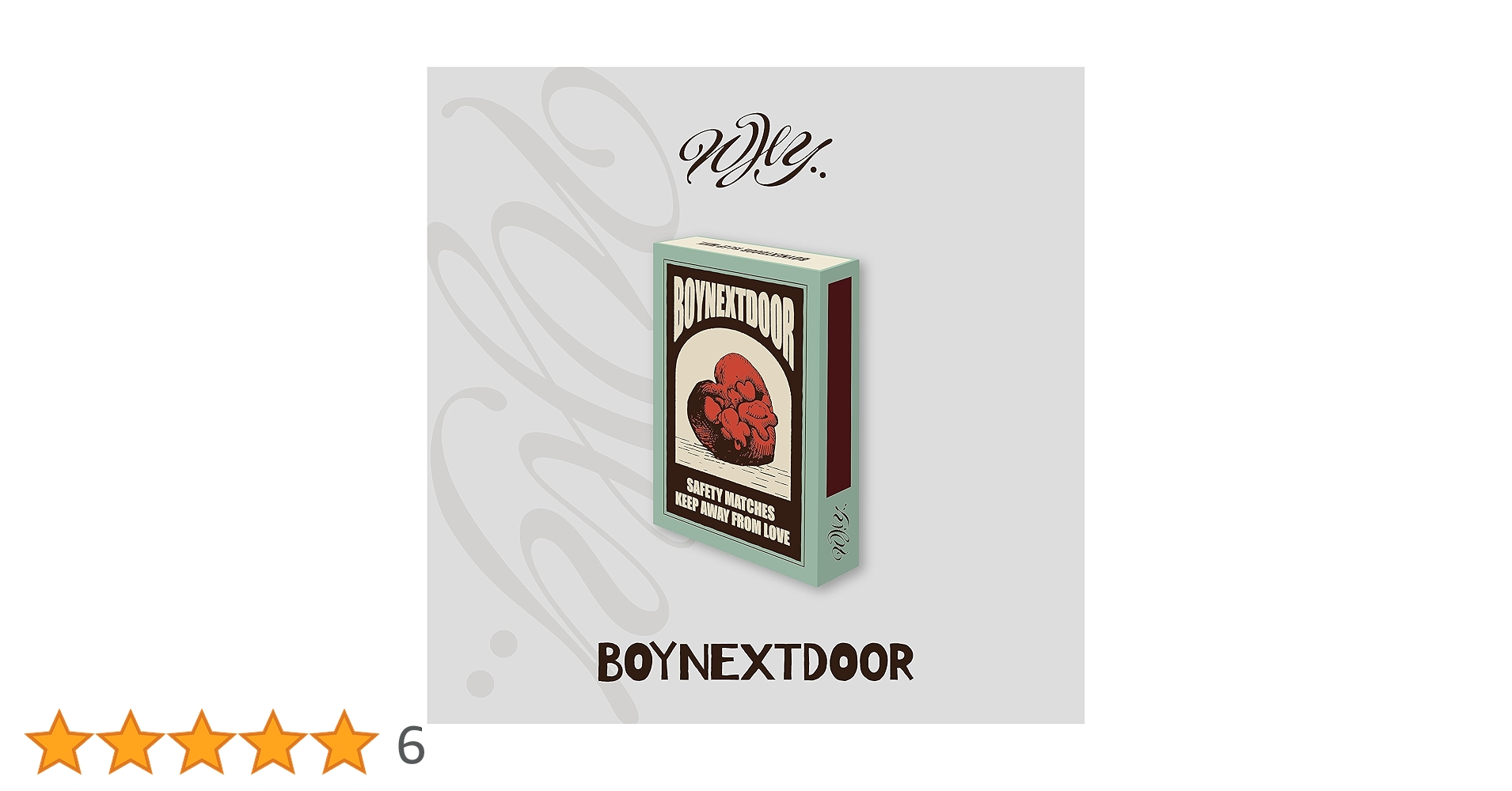 Amazon.co.jp: BOYNEXTDOOR 1st EP 'WHY..' (Weverse Albums ver