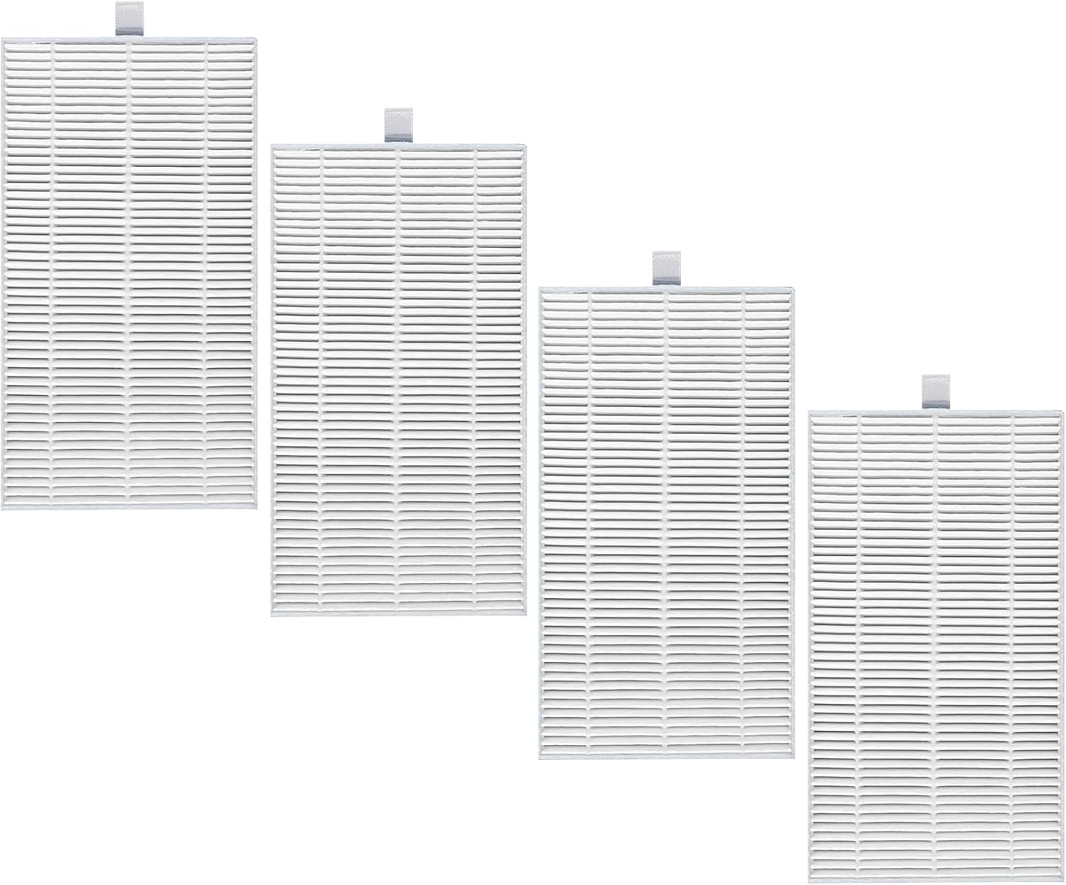 Base Station Filter Front Filter for Lefant M2 Pro / M2S Pro Vacuum Cleaner Car Emptying Station Dock Replacement Filter Accessories - Pack of 4