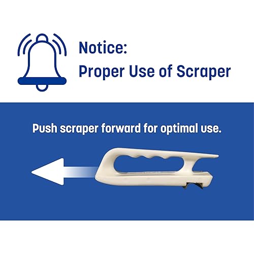 Miniatura 2 de San Jamar - Tabla de cortar con mango ranurado para cocina y restaurantes, plástico, 6.5 x 2.5 pulgadas, color blanco