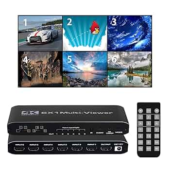 HDMI対応6入力1出力マルチスキャンスイッチャー HDMI対応6入力1出力マルチスキャンスイッチャー