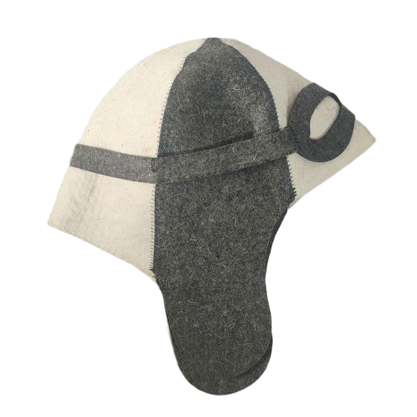 Unique Sauna Hat Felt Cap Light Weight Breathable Bath House Hat Featuring Ear Protections and Comfortable for Men Men Headwear