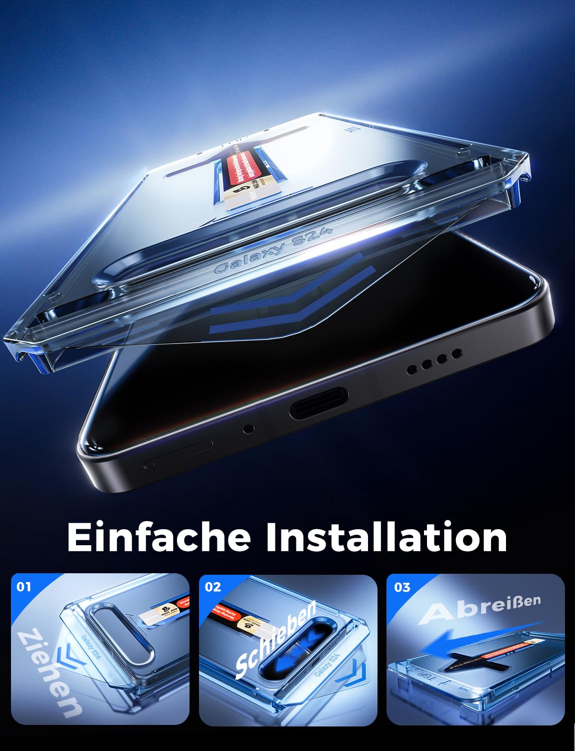 MAGIC JOHN For Samsung Galaxy S24 Plus Ultra Tempered Glass Screen - View #4