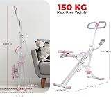 Sunny Health & Fitness Row-N-Ride Smart Verticale per Squat Assistito - 6