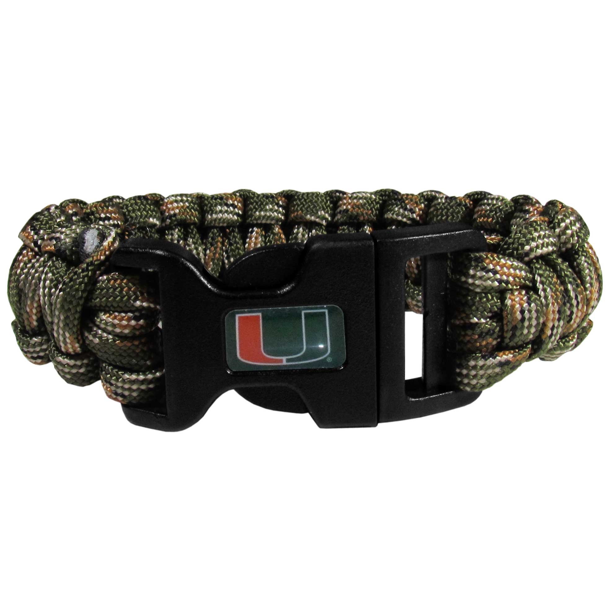 NCAA Camo Survivor Bracelet