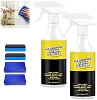 Powerful Multi-Purpose Stain Remover Spray - Quick-Acting Foam Cleaner for Kitchens, Floors, Tiles & Toilets (2 Pack)