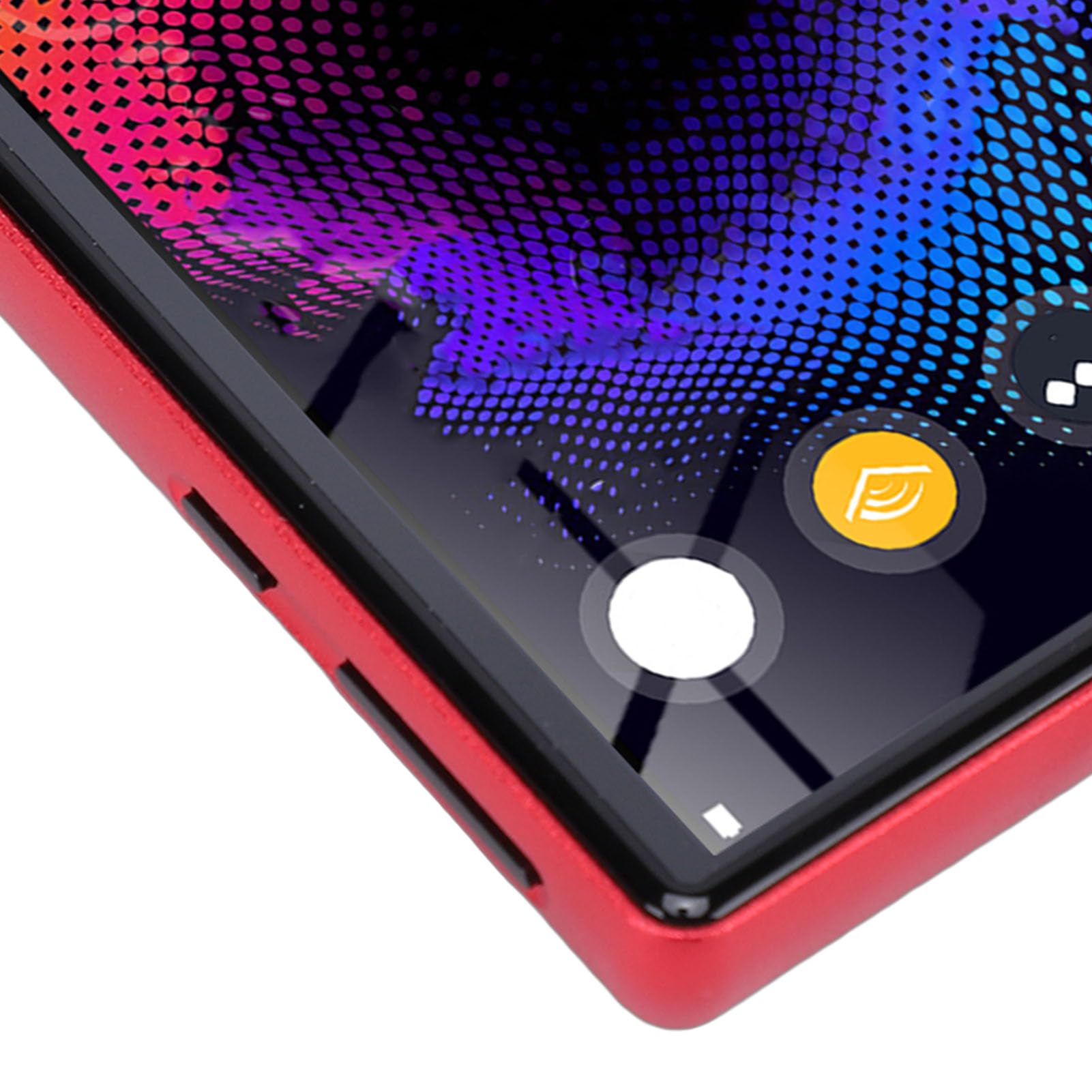 Reproductor MP3 HiFi de 128 GB con Pantalla Táctil de 5,0 Pulgadas para Entusiastas de la Música y Niños, Reproductor MP4 WiFi para Transmisión de Música en Línea (Rojo)