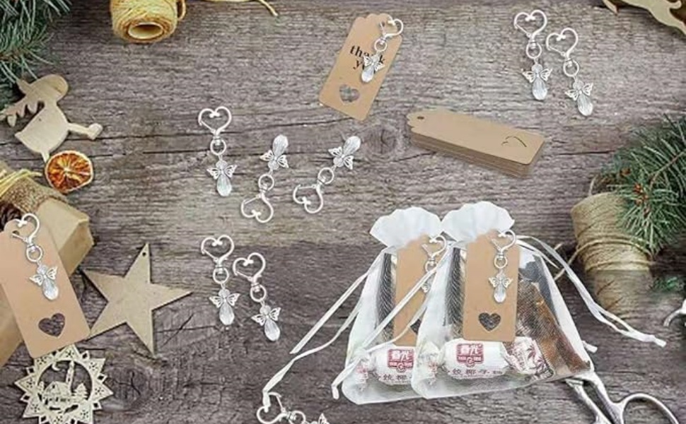Portachiavi A Forma Di Angelo, Souvenir, Regalo Di Nozze, Regalo Di