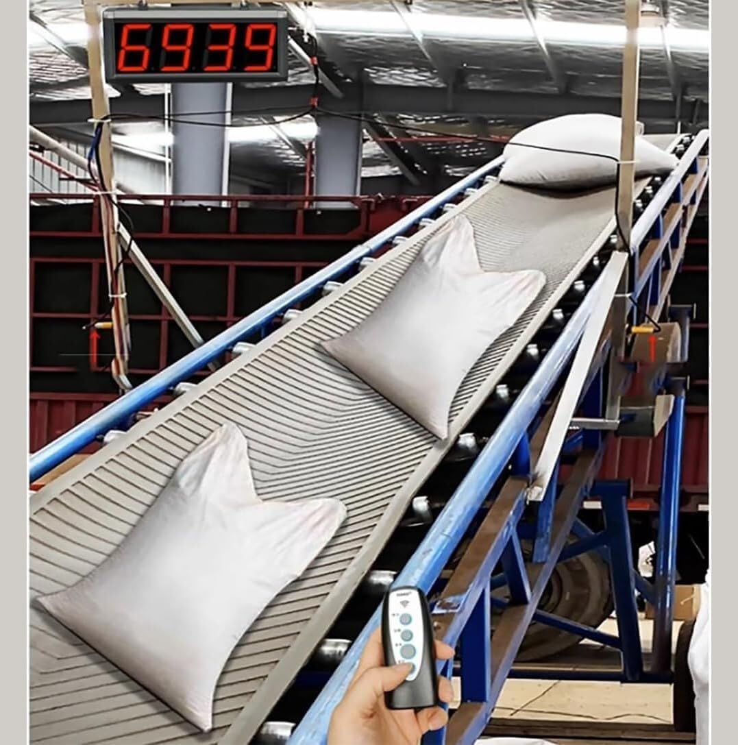 Compteur numérique LED à 4 chiffres, compteur jusqu'à 9999, distance de détection 0-5 m, avec télécommande, pour bande transporteuse, automatisation d'usine