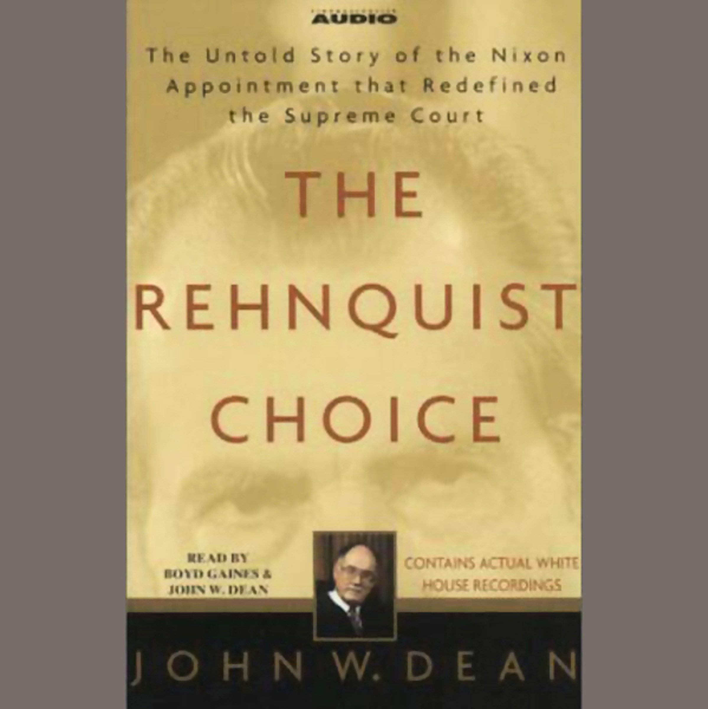 Cover art for The Rehnquist Choice