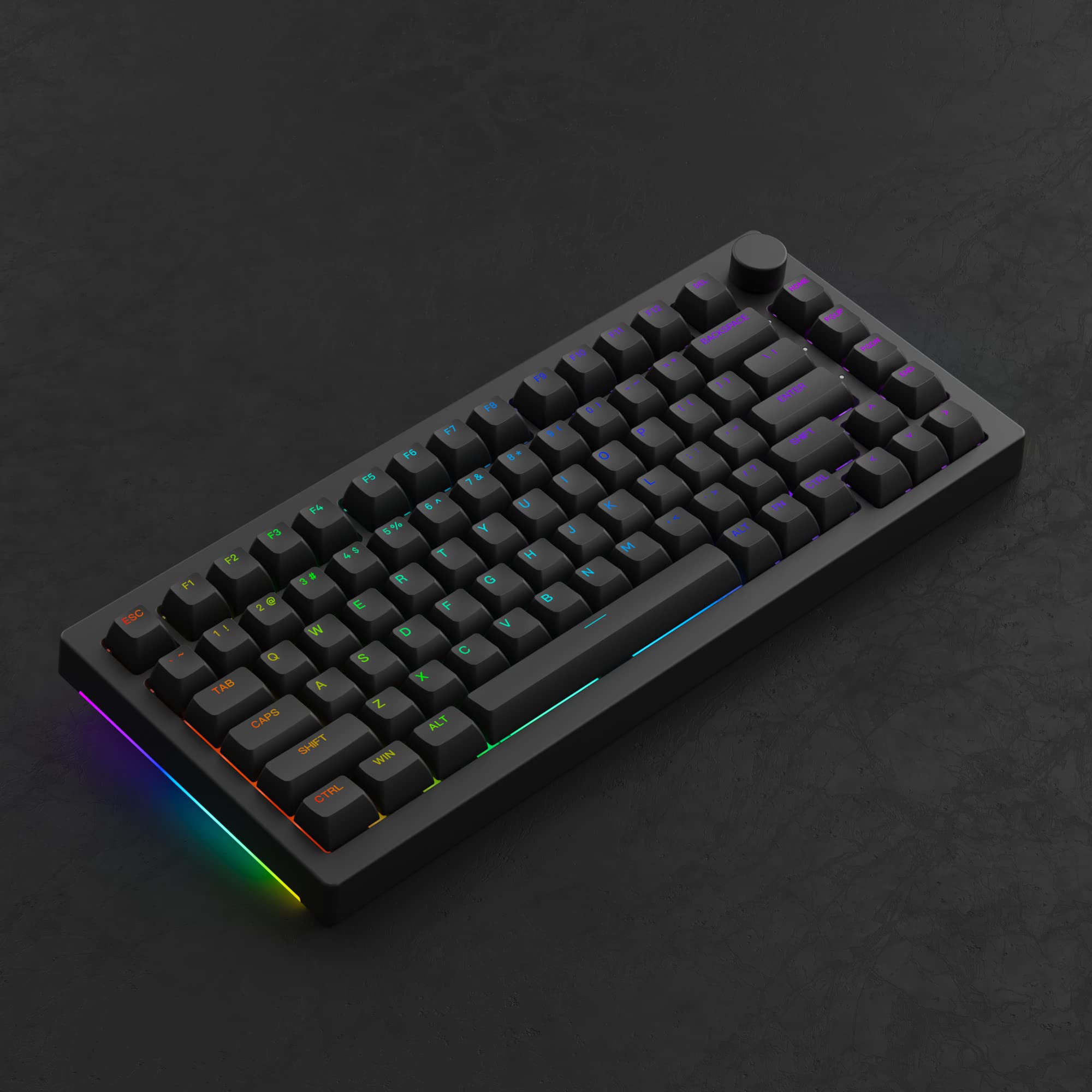 Akko 5075S Gasket-Mounted Mechanical Keyboard, RGB Wired 75