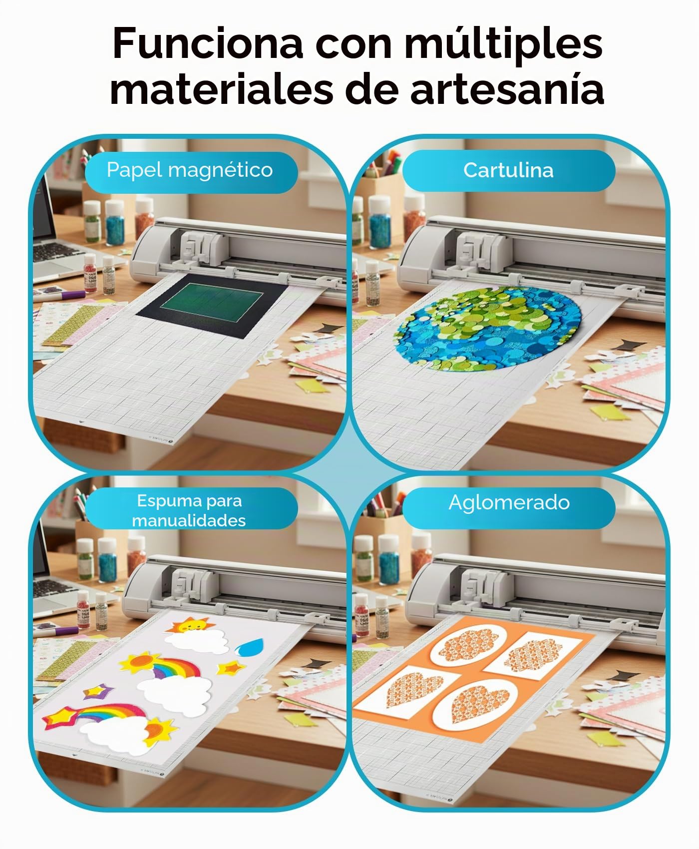 Silhouette CUT-MAT-24 Alfombrilla de Corte Cameo, 30 cm x 60 cm