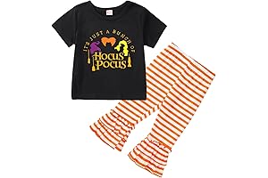 Toddler Baby Girl Halloween Hocus Pocus Onesies