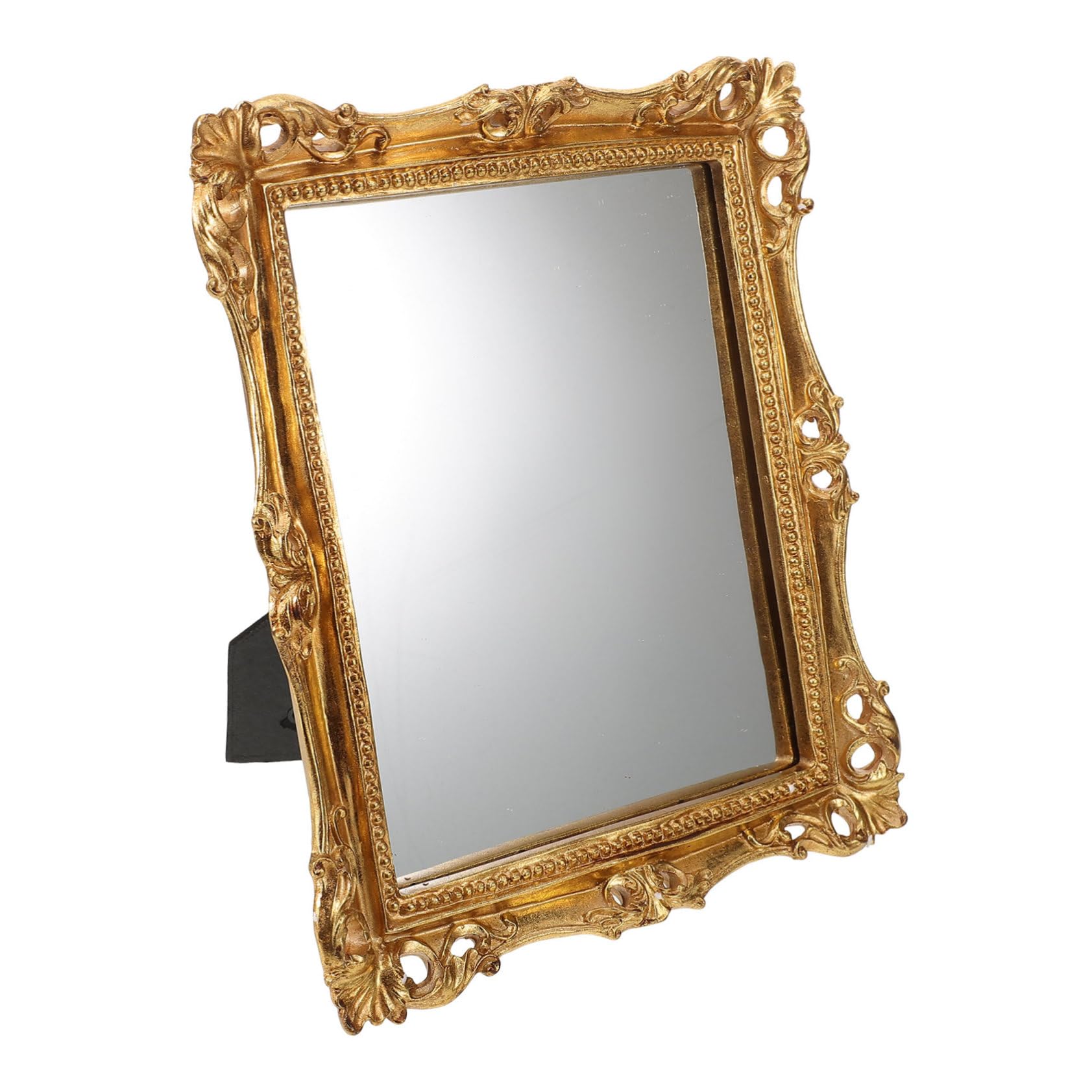 Miroir de salle de bain suspendu design pratique et finitions vintage