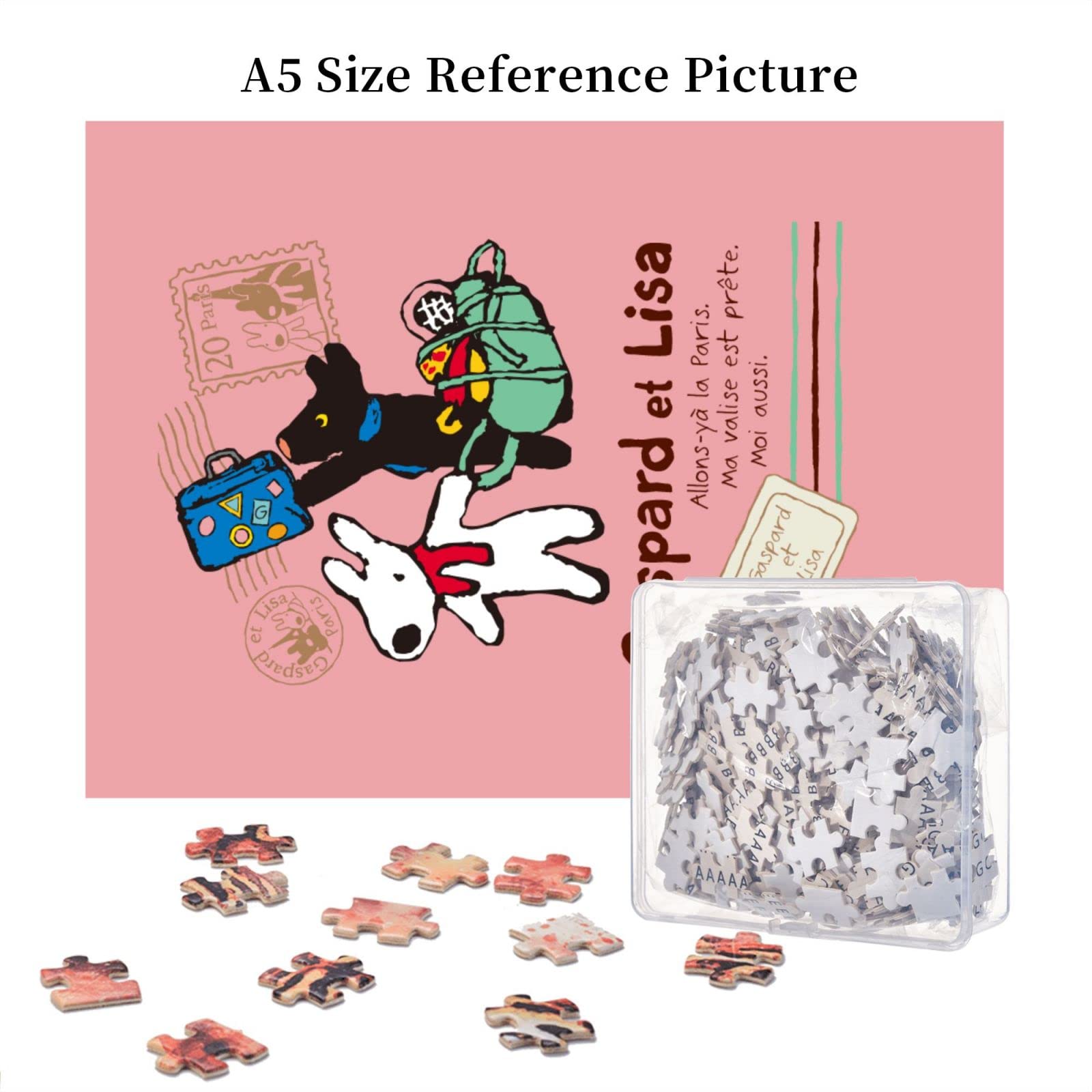 ガスパールとリサ　ジグソーパズル Amazon.co.jp: リサとガスパール(3) アニメ ジグソーパズル 木製