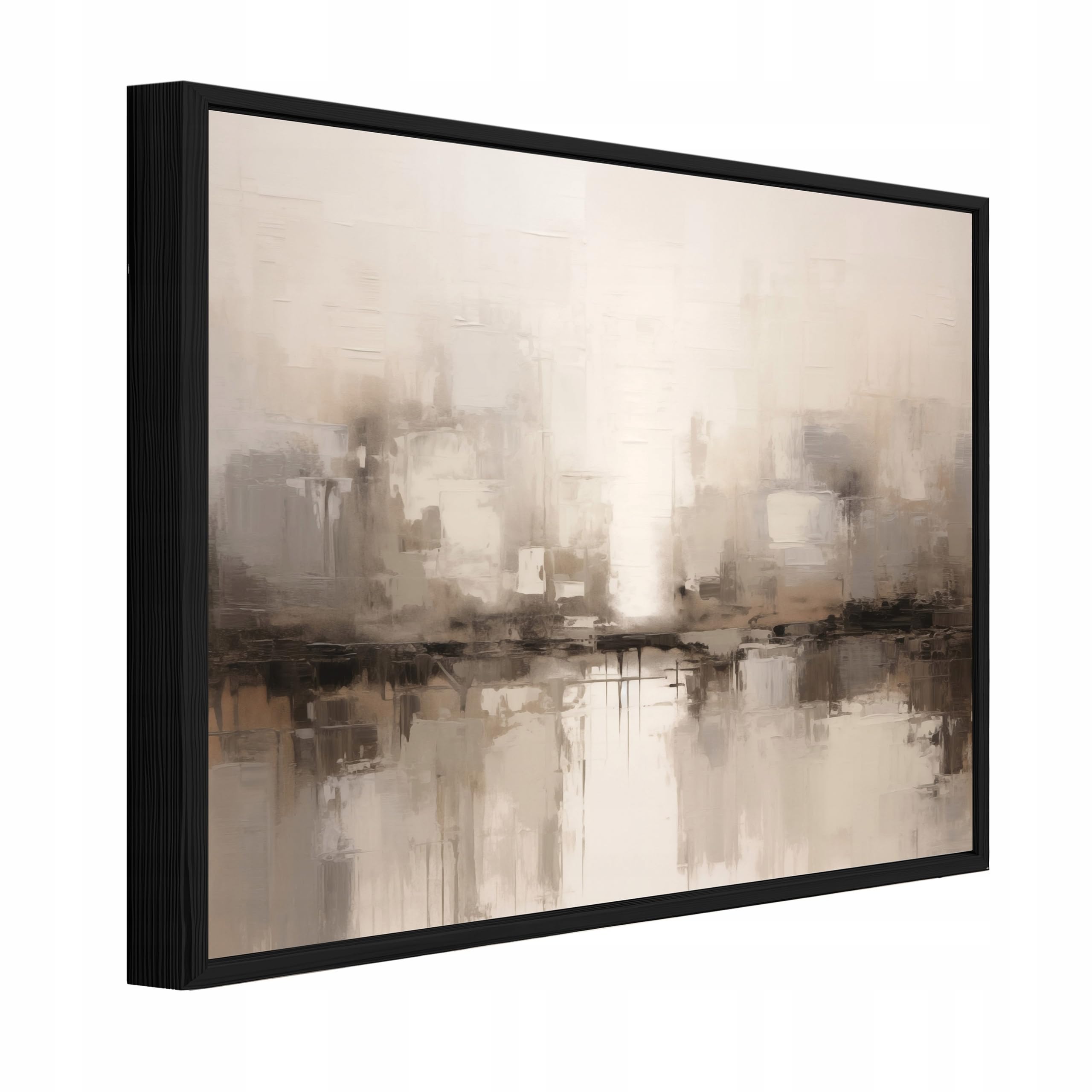 WallArena Leinwand Bilder Abstraktion 120 x 80 cm | Format: 120 x 80 cm (BxH) - einteilig auf Canvas Leinwand mit Rahmen. Das, Aufhängefertig: Das moderne Wandbild ist