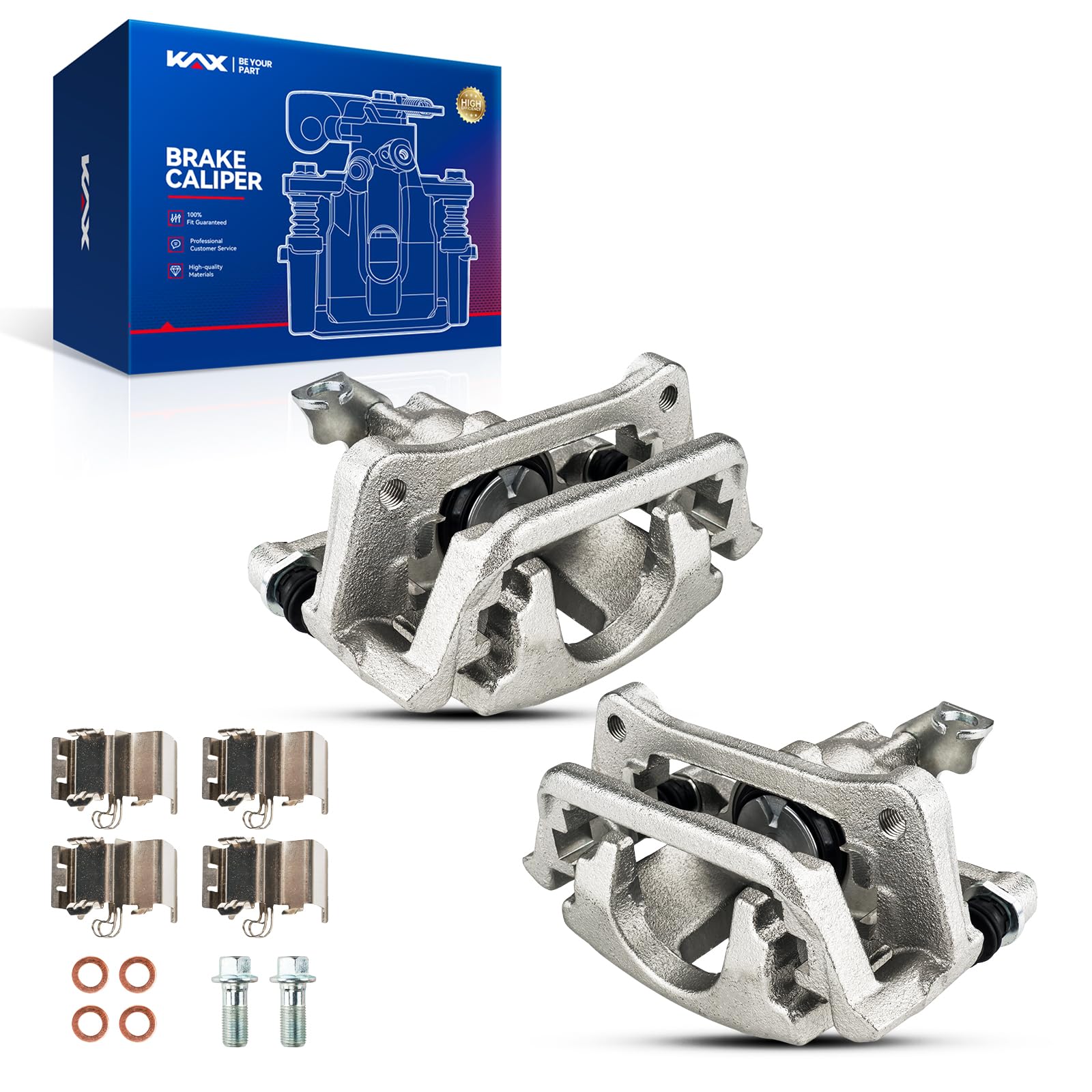 KAX Rear Brake Caliper Compatible with Dodge Grand Caravan 2012-2020