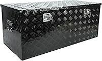 Vista 37 de Caja de Herramientas para Cama de Camión de 63 Pulgadas, Resistente, Pick up con Banda de Rodadura de 5 Barras, Caja de Almacenamiento, Cajas