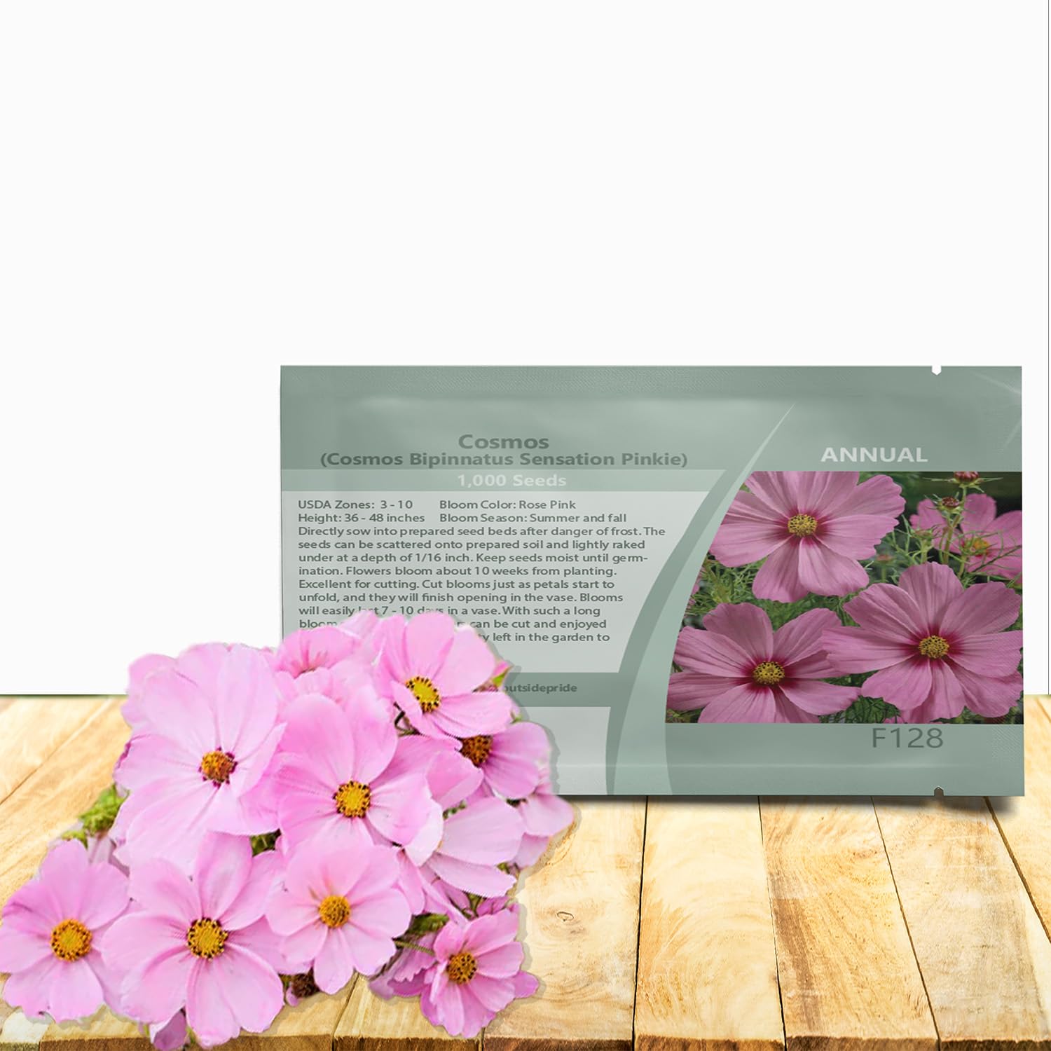 Amazon.com : Outsidepride Pinkie Cosmos Bipinnatus Seeds - 1000