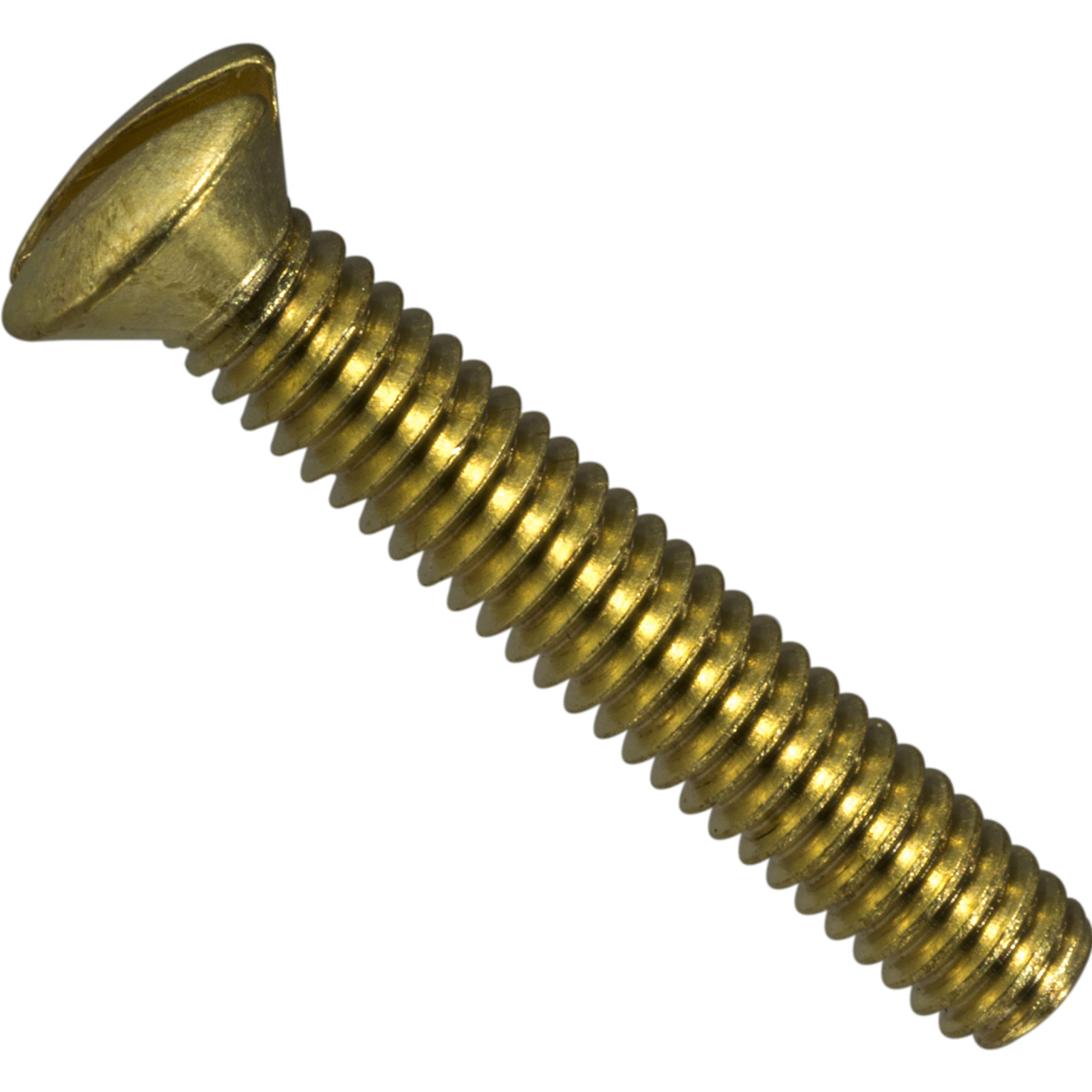 Brass Machine Screws - 6-32 x 1, 30 Pack -9 Brass Machine Screws - 6-32 x 1, 30 Pack -9