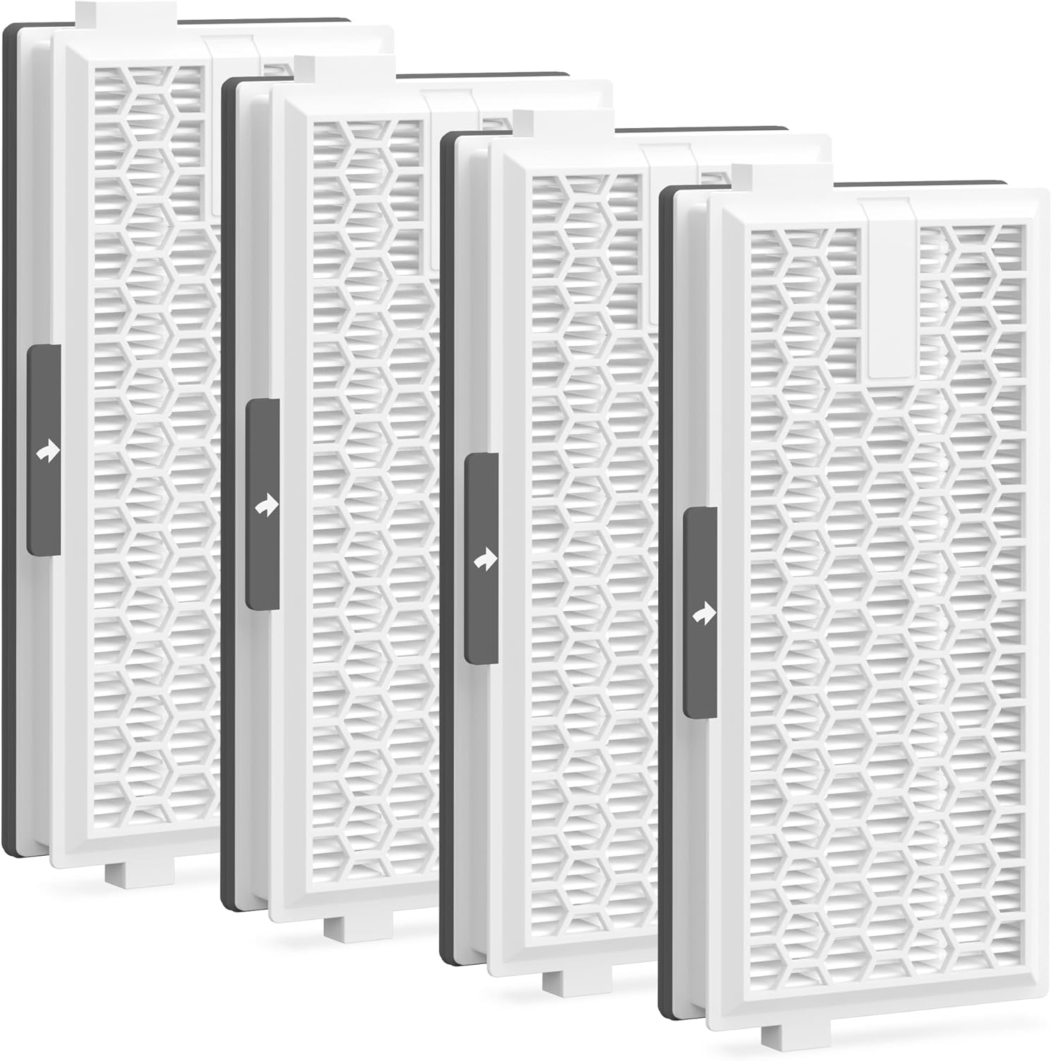 4 Packs HEPA Replacement Filters Compatible with Miele AirClean SF-HA 50 Filter for Vacuum Model S4, S5, S6, S8, S8000, S8999, S6000, S6999, S5000, S5999, S4000, S4999, Complete C2 & C3