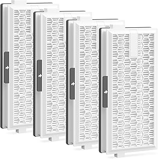 4 Packs HEPA Replacement Filters Compatible with Miele AirClean SF-HA 50 Filter for Vacuum Model S4, S5, S6, S8, S8000, S8999, S6000, S6999, S5000, S5999, S4000, S4999, Complete C2 & C3