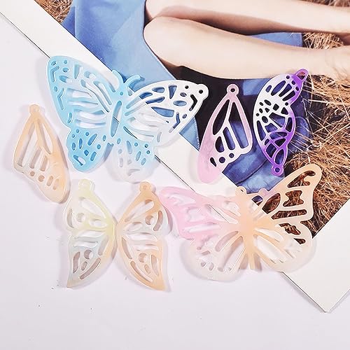 Miniatura 5 de Attuslla Moldes de resina para pendientes, moldes de silicona para fabricación de joyas, moldes de resina epoxi de fundición de colgantes con