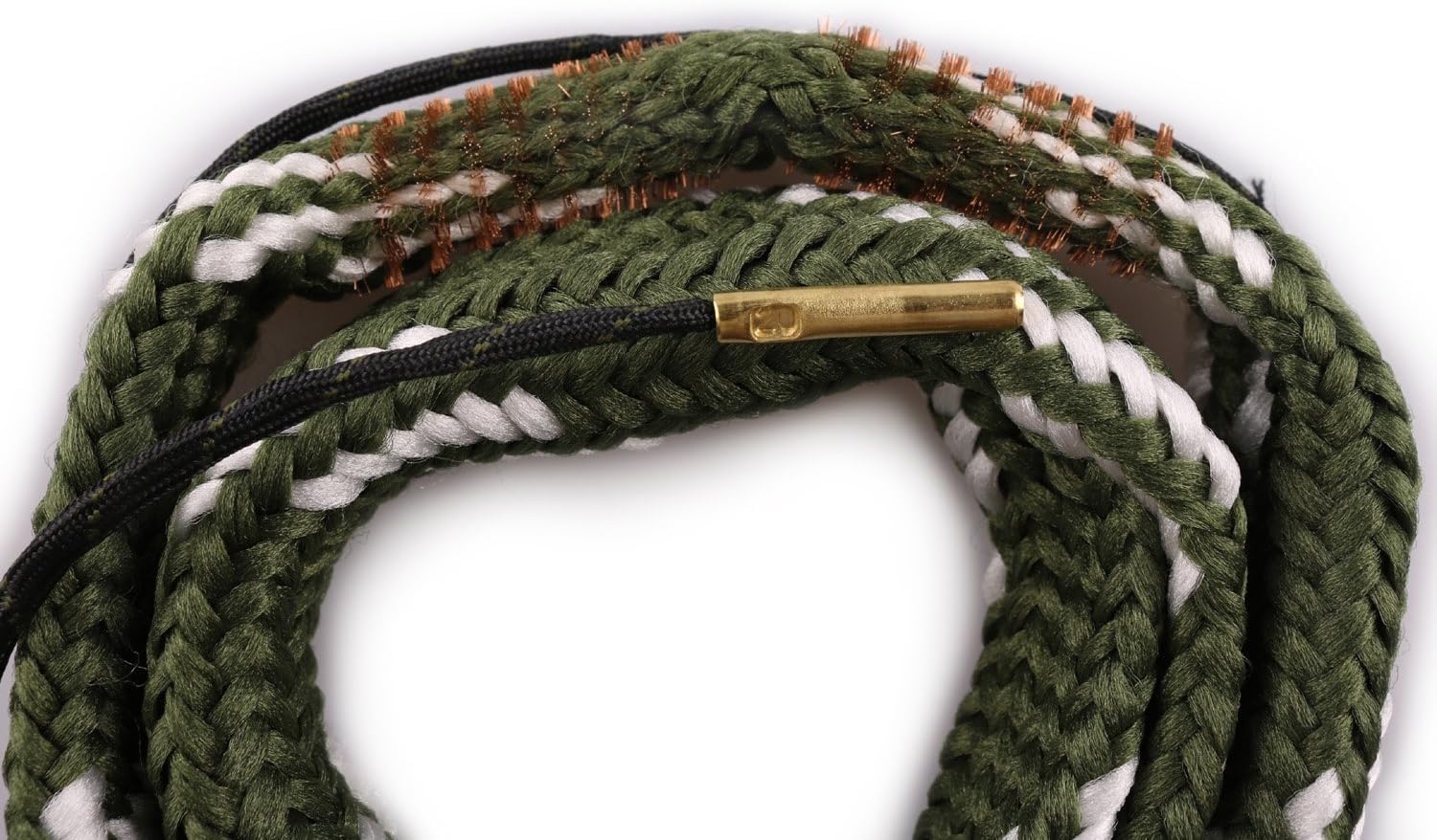 Royal Hunter Sznurek do czyszczenia lufy I Boresnake kaliber Schrot GA 20 I pielęgnacja broni i czyszczenie lufy do strzelb Premium Bore Snake ze zintegrowaną mosiężną szczotką