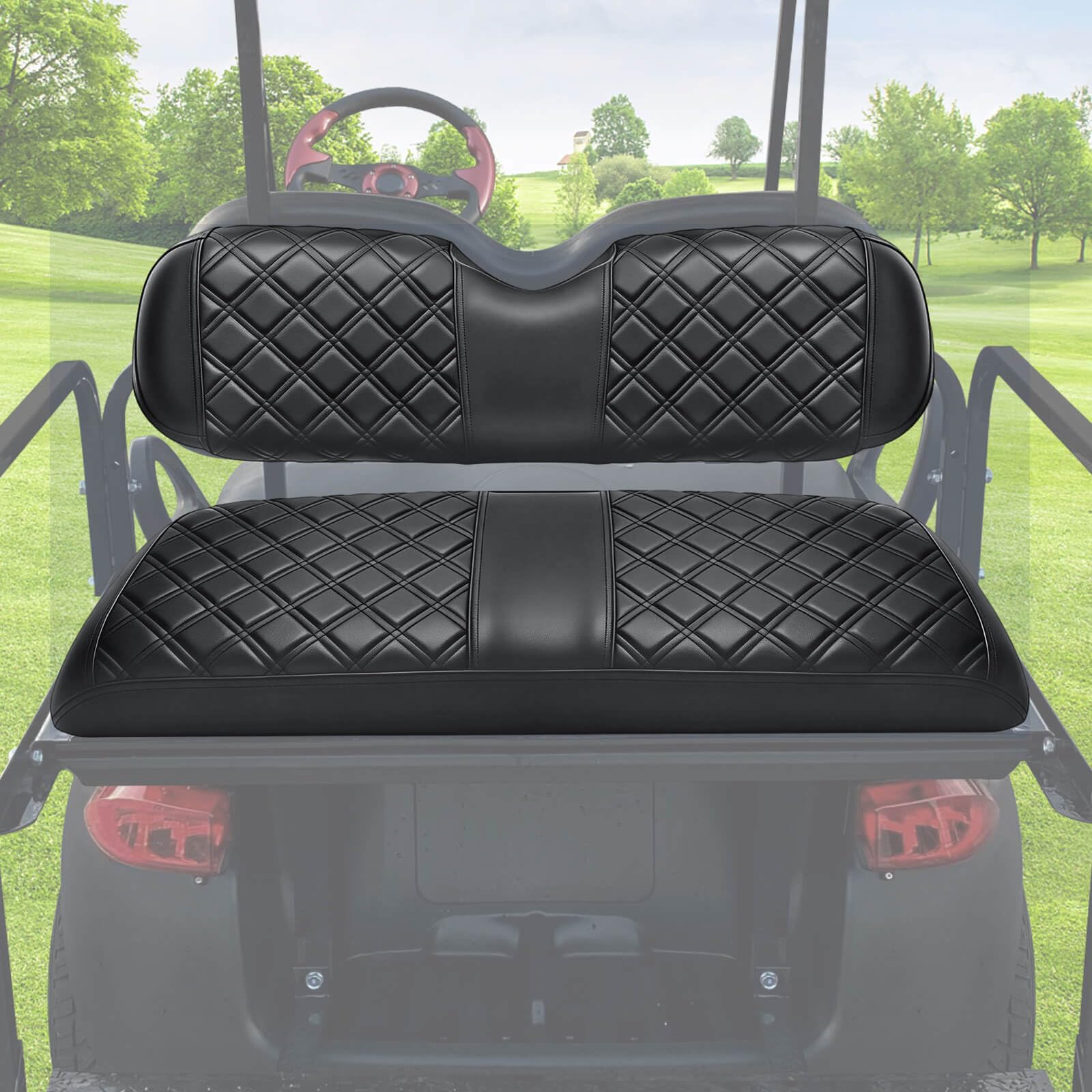 Amazon.com: MOSNAI Golf Cart Rear Seat Covers for EZGO Club Car