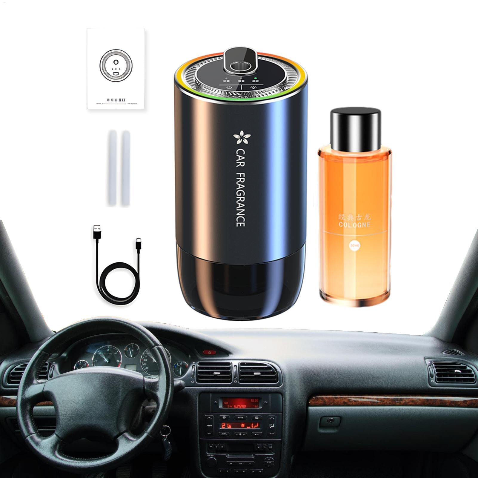 Difusor de aromaterapia para Coche, difusor de Aromas, humidificador