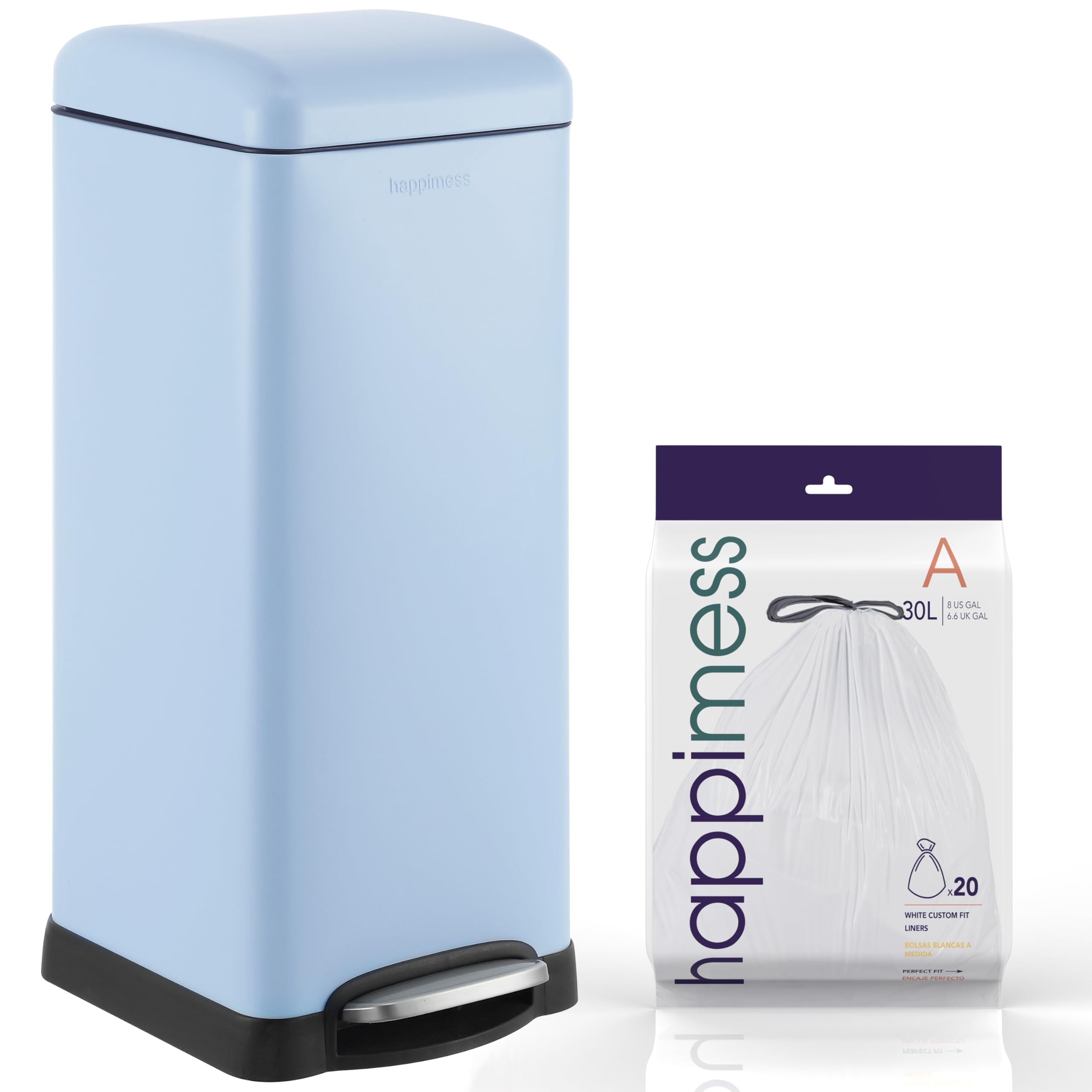 happimess Betty Retro Step-Open Trash Can