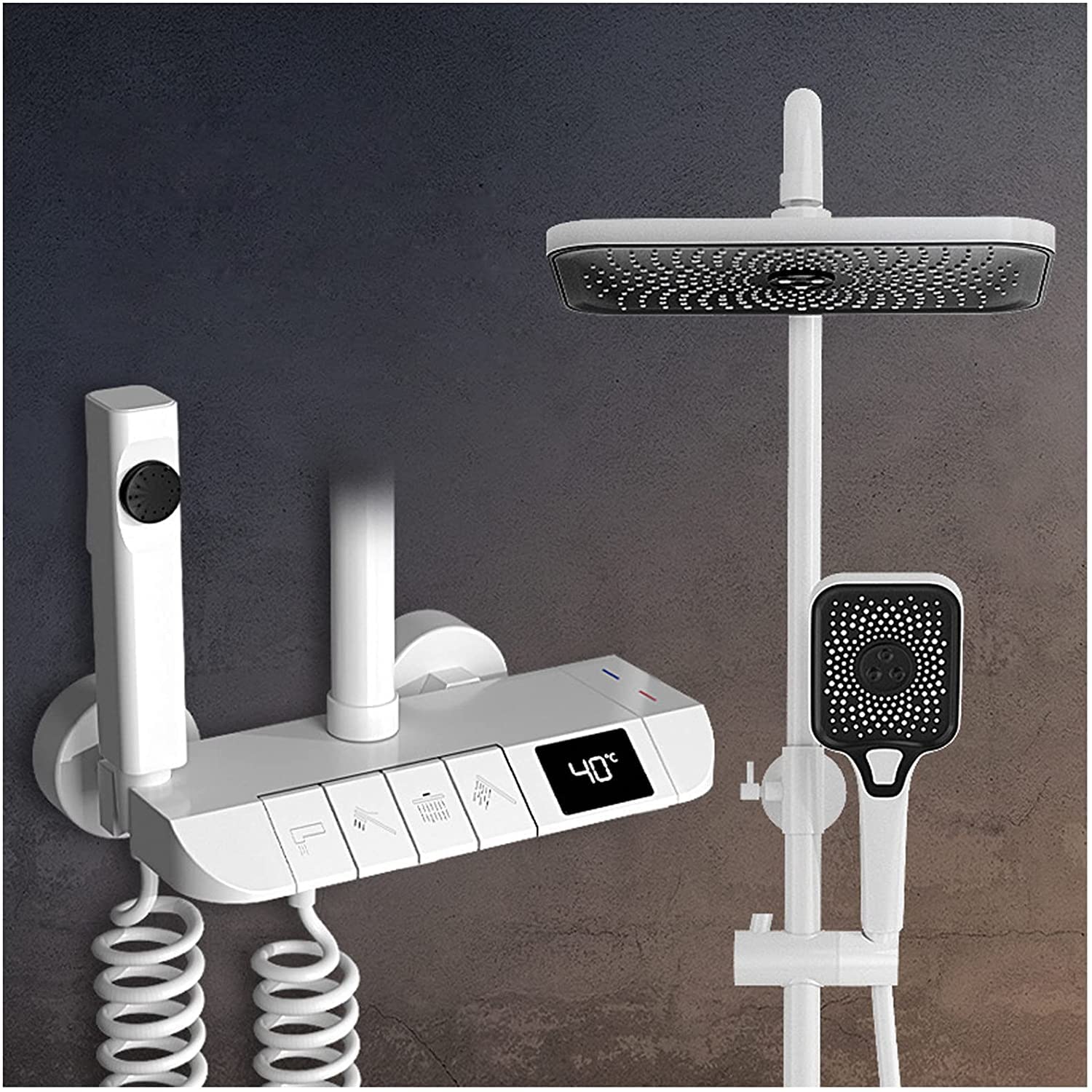 Système de douche thermostatique : finis les changements de température grâce au mitigeur cascade