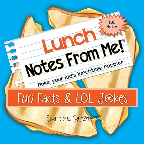 Notes From Me! Notas para la lonchera para niños Datos divertidos y chistes LOL 101 notas de almuerzo para niños que hacen que el almuerzo sea