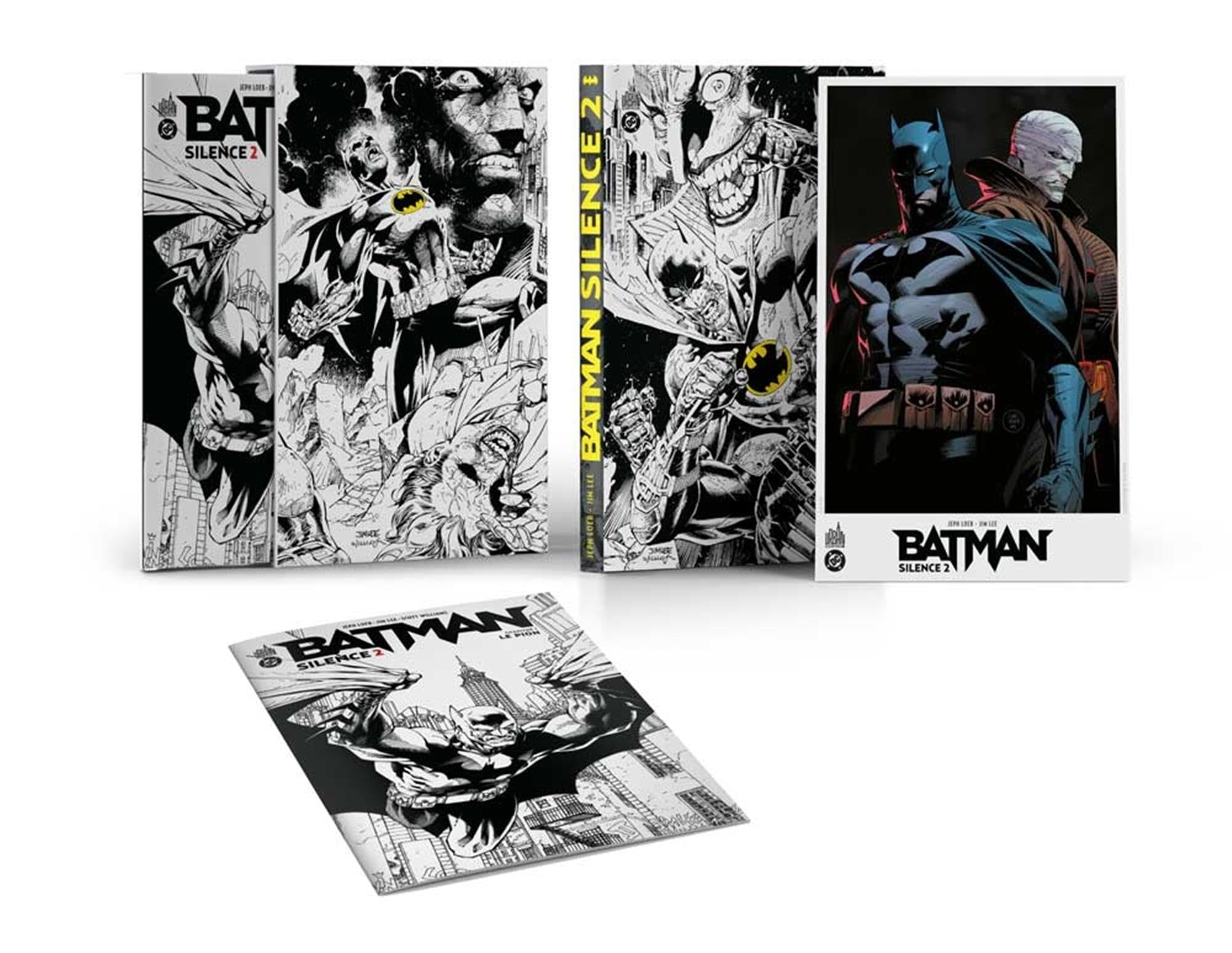 1 coffret Batman Silence 2 + Batman158 + 1 ex-libris