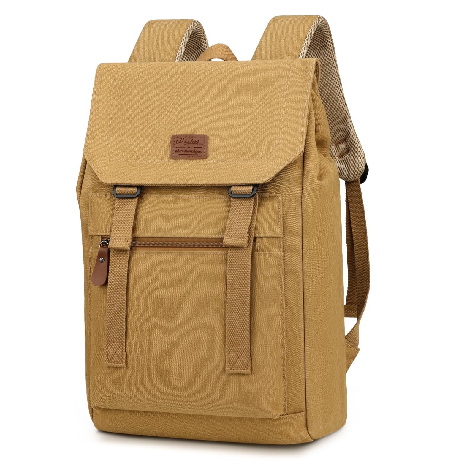 RELITRK Laptop Backpack Women,Work Backpack Woman Canvas,Commuter Black,Bookbag Fits 17 inch Lapop.