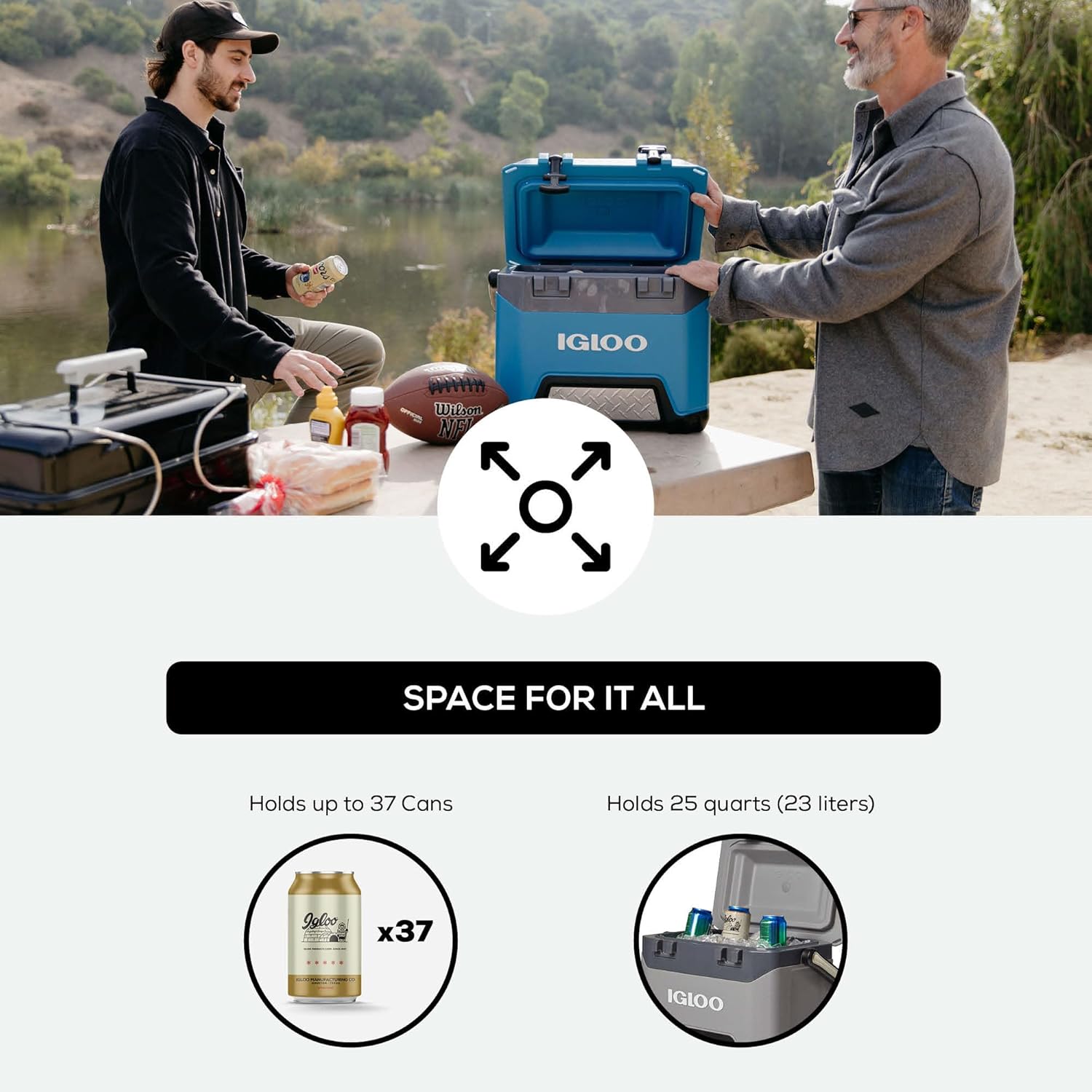 Igloo BMX Cooler | Insulated Hard Shell Ice Chest