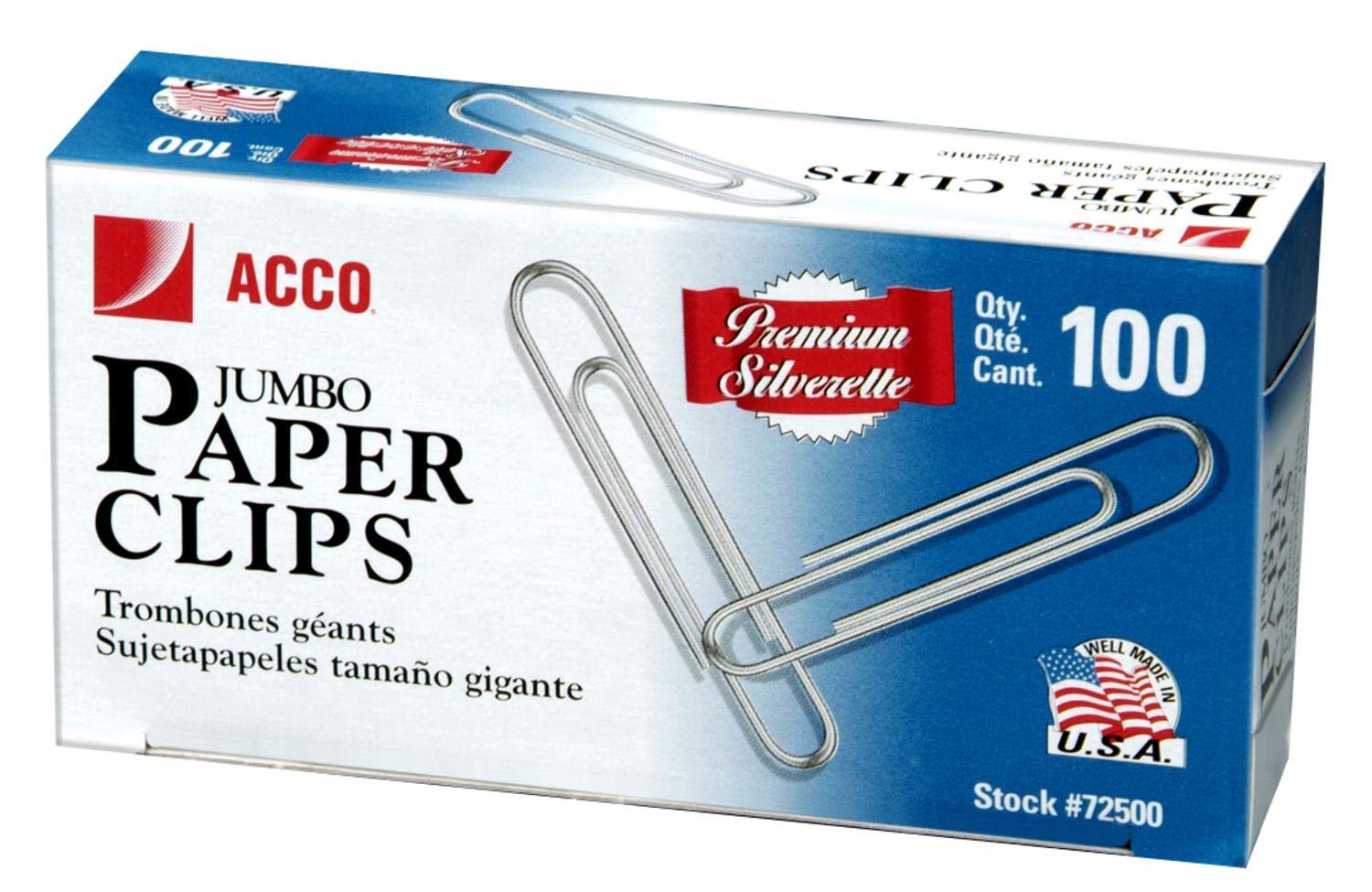 Jumbo Paper Clip (100 Count)