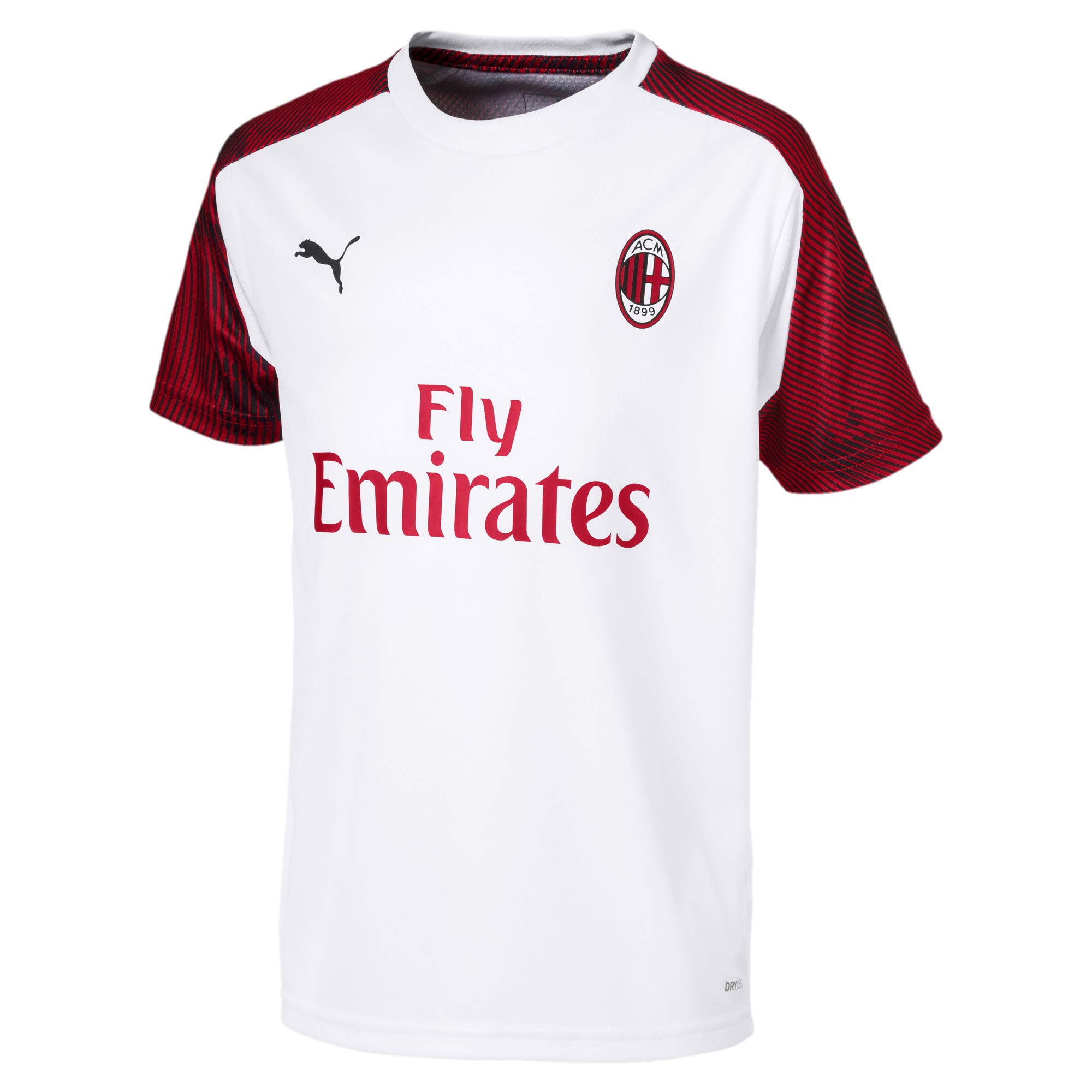 Puma White Ac Milan Jersey Trainingsshirt Junior