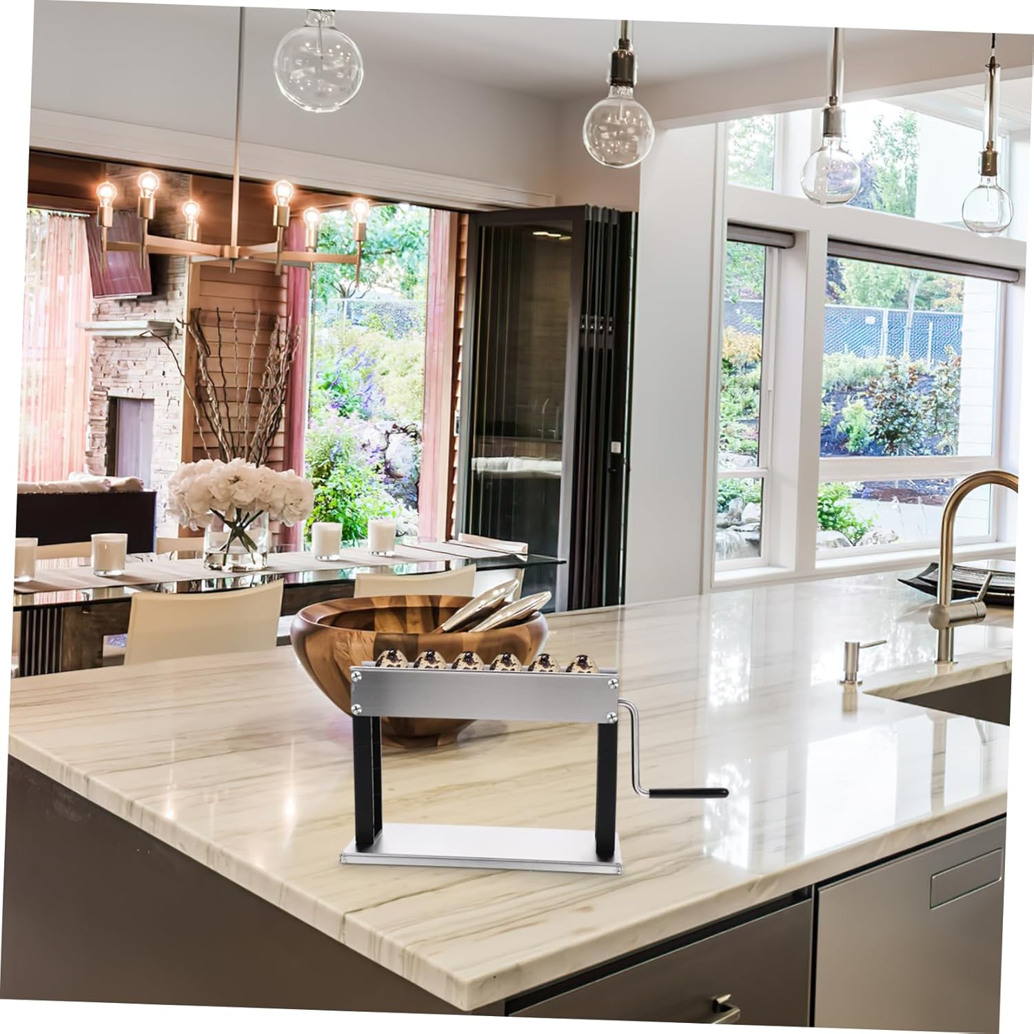 Manual Quail Egg Peeler Machine Efficient Eggshell Huller for Home Use Hand Cranking Design for Easy Peeling for Restaurants and Markets Great Replacement for Broken Random Color