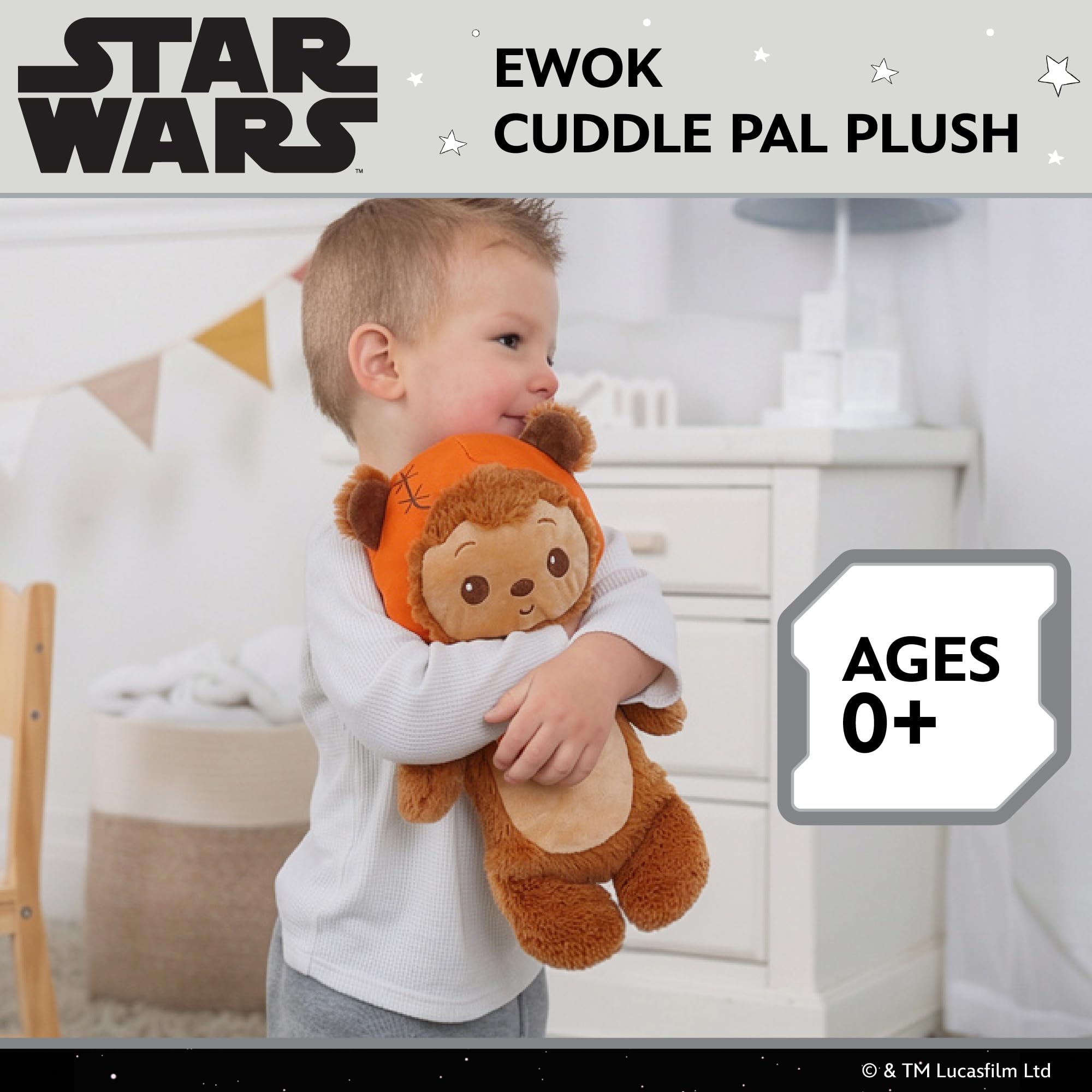 Amazon.co.jp: Kids Preferred Star Wars Ewok Cuddle Pal - 11インチ